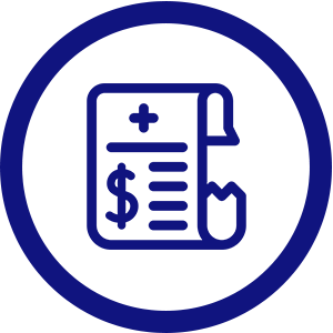 billing circle icon